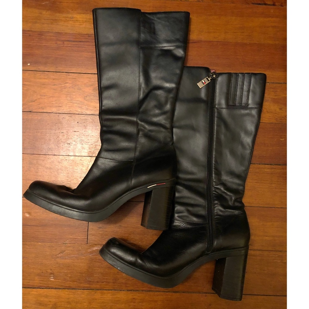 Vintage 90s Chunky Tommy Hilfiger Boots